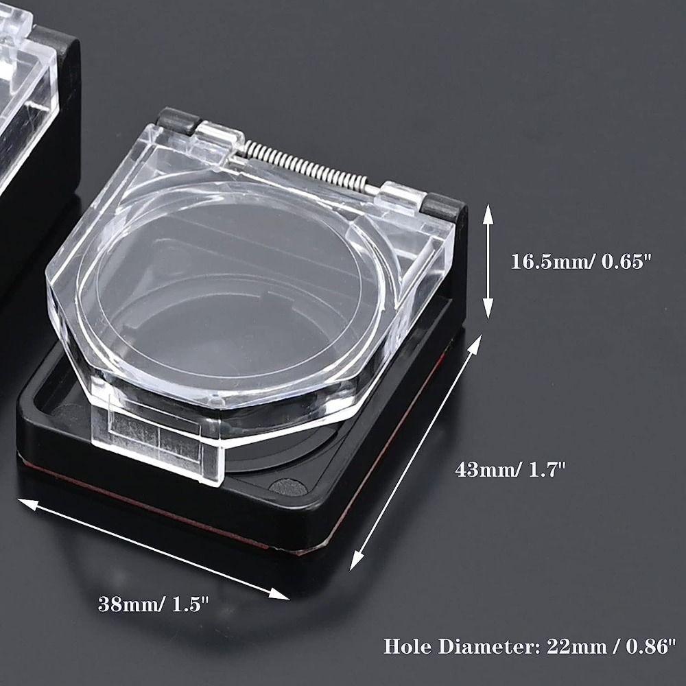 Plastic Protector 22mm Switch Dust Covers Power Push Button Switch Cover Household Merchandises