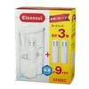 Cleansui Water Purifier, Pot-Type Cartridges, 3-Pack [CP405Z-WT], Filtered Water Capacity: 1.4L, Total Capacity: 2.2L, Medium Capacity Model