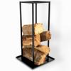 Firewood Rack Fuel Wood Metal Basket for Fireplace 80 Cm