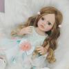 55cm Beautiful Soft Reborn Baby Toy Realistic Mini Baby Reborn Child With Hair Entity Doll for Girl Toddler Birthday Gift For Children