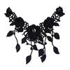 Floral Tassel Embroidery Neckline For Wedding Bridal Dress Lace Collar Applique DIY -