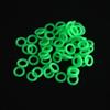 Luminous Silicone Ground Nail Rings for Tent Safety and Visibility