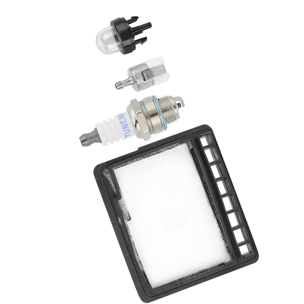 Chainsaw Air Filter Sparking Plug Primer Bulb Set Fit for Echo CS3000 CS-3450 CS340