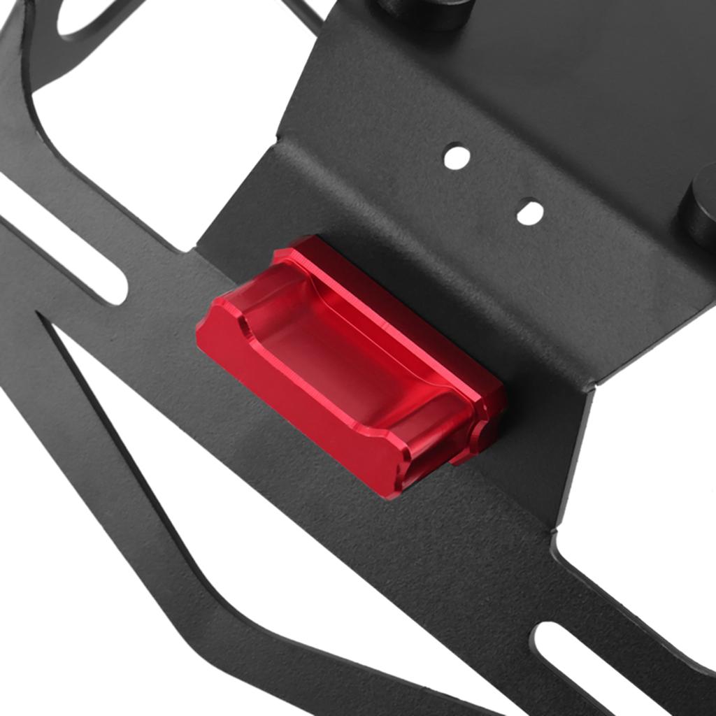 Motorcycle License Plate Holder Mount Bracket Assembly For Yamaha Tenere 700 2019 2020 2024