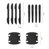 Scratch Protective Stickers Anti-collision Protection Strip Cars Sticker Car Door Handle Bowl