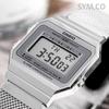Casio Universal Free Buckle Mesh Wrist Watch