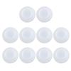 10Pcs Auto Door Anti-collision Luminous Sound Insulation Shock Absorber Buffer Gasket Anti-collision Silicone Pad