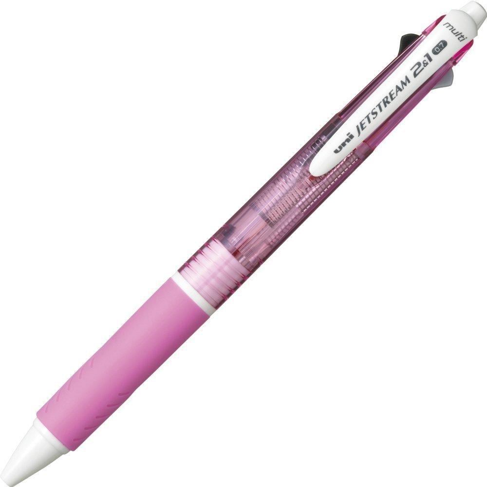 Mitsubishi Pencil Pen Jet Stream Pink Easy To Write MSXE350007P13 Multi-Function 2&1 0.7