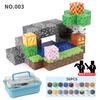 Mc My Magnetic World Game Merchandise 56Pcs Magnetic Block Set Building Block Toy 2.3Cm Free Doll