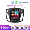 8Core 2 Din Android 12 Car Radio for Ford Focus 3 Mk 3 2011 2012 - 2019 Multimedia Video Player 2Din Carplay Auto Stereo DVD