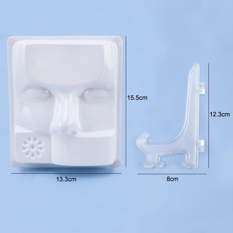 Original Design False Eyelashes Training False Face Model Practice Tray Beginner Plastic Model