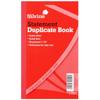 Silvine Duplicate Large Feint 200 Sheets Statement Book (Pack Of 6)