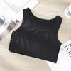 Women Breast Binder Tomboy Corset Trans Vest Side Buckle Short Top Binder Transboy Chest Tomboy Wrap Bandage Underwear