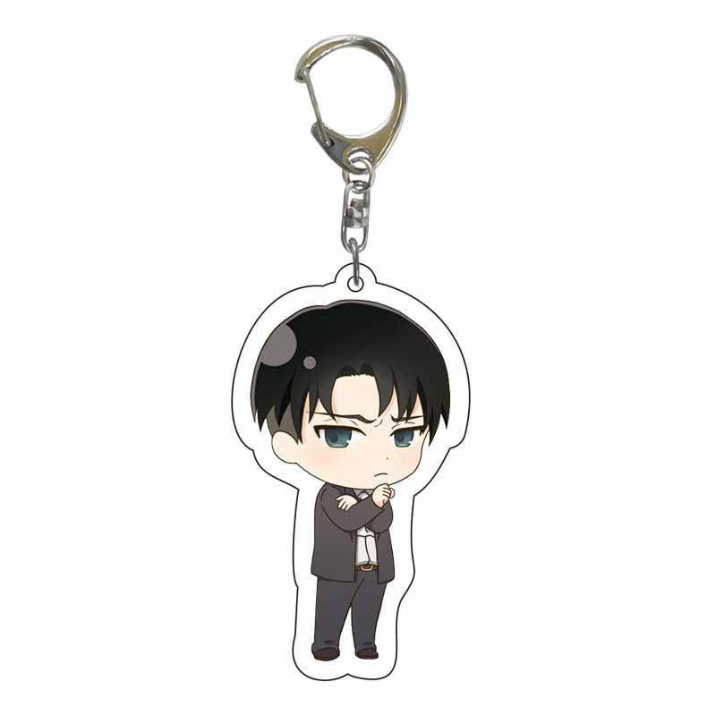 Attack On Titan Acrylic Keychain Pendant - Creative Anime Jewelry Gift