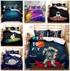 Home Bedding Set Star Astronaut Bedding Set Quilt Cover Pillow Cover Bed Sheet/Double King 2/3 Piece Bedroom Decoration