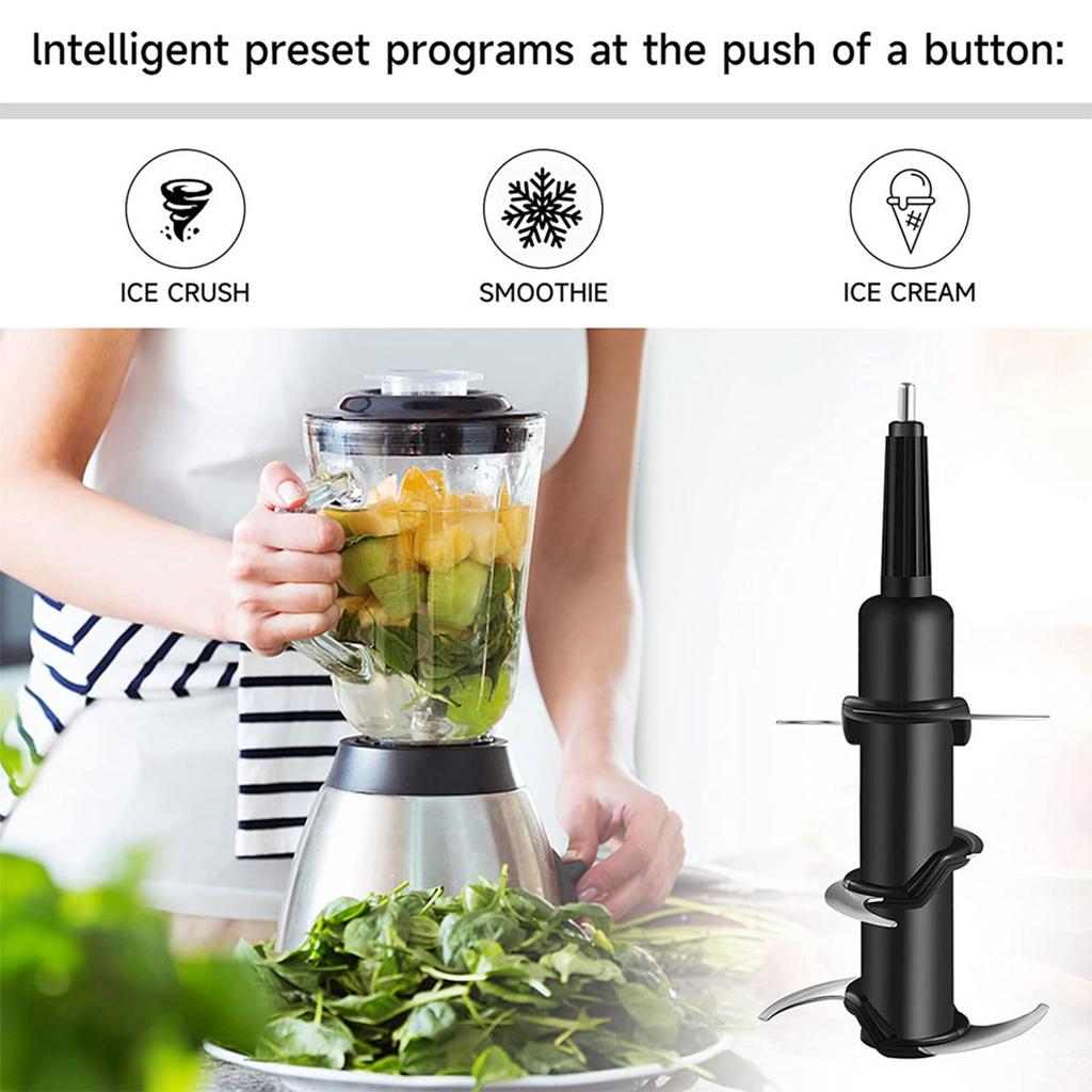 Replacement Blender Blade 6 Blade Blender Replacement Parts for 72 Oz BL660C BL740 BL642 BL500C Replacement 1100 Pitcher