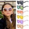 Bling Crystal Sunglasses for Kids Fashion Rhinestone Square Sun Glasses Children Trendy Retro Sparkling Shades UV400 Eyewear