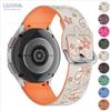 Silicone Band for Samsung Galaxy Watch 7 6 5 4 FE 44mm 40mm/5 Pro Sport Correa Engraved Galaxy Watch6 Classic 43mm 47mm Strap