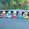 New Flocking Labubu Car Center Console with High Appearance, Cute and Popular, Internet Famous Car Electric Car Small Ornament