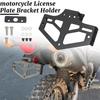Motorcycle Accessories Rear License Plate Bracket Holder For HONDA CRF300L CRF 300L RALLY CRF 300 L ABS CRF300LS 2023