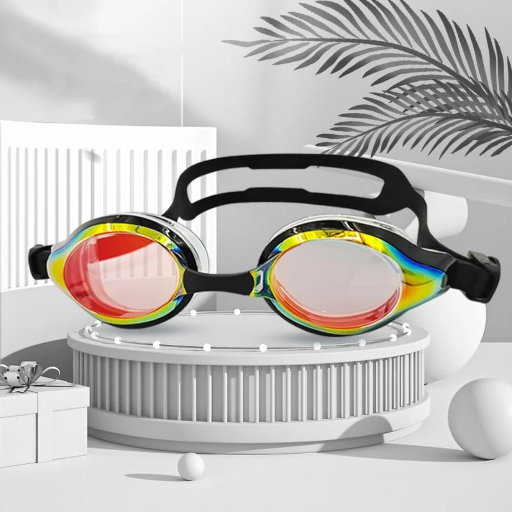Anti-fog UV Protection WaterProof Myopia Swim Goggles Adults Water Sports Adjustable Silicone Beach Goggles Bathing EyeWear