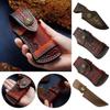 Holster Leather Sheath Holder Belt Loop Case Flashlight Case Fold Knife Tool Camp Outdoor Carry