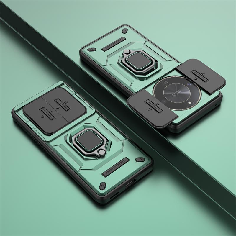 Shockproof Case For Honor Magic 6 Lite Case Honor Magic 6 Lite Ring Holder Magnetic Cover For Honor Magic 6 Lite 5G Push Window