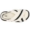UGG Disco Sheepskin And Wool Integrated Comfortable Warm Fashion Slippers Women Slippers White 1121550-WHT