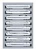 KATO N Gauge N700 Series Shinkansen Nozomi Additional 8-Car Set 10-549 Railway Model Train