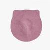 New Cat Ears Beanie Cap Solid Color Warm Beret Hat Knitted Crochet Bonnet