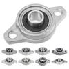 8mm 10mm 12mm 15mm Rhombic Thrust Bearing Pillow Block Bearing KFL08 KFL10 KFL12 KFL15 ZINC Alloy