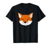 Funny Fox Face Cute Fox Costume Cute Fox T-Shirt