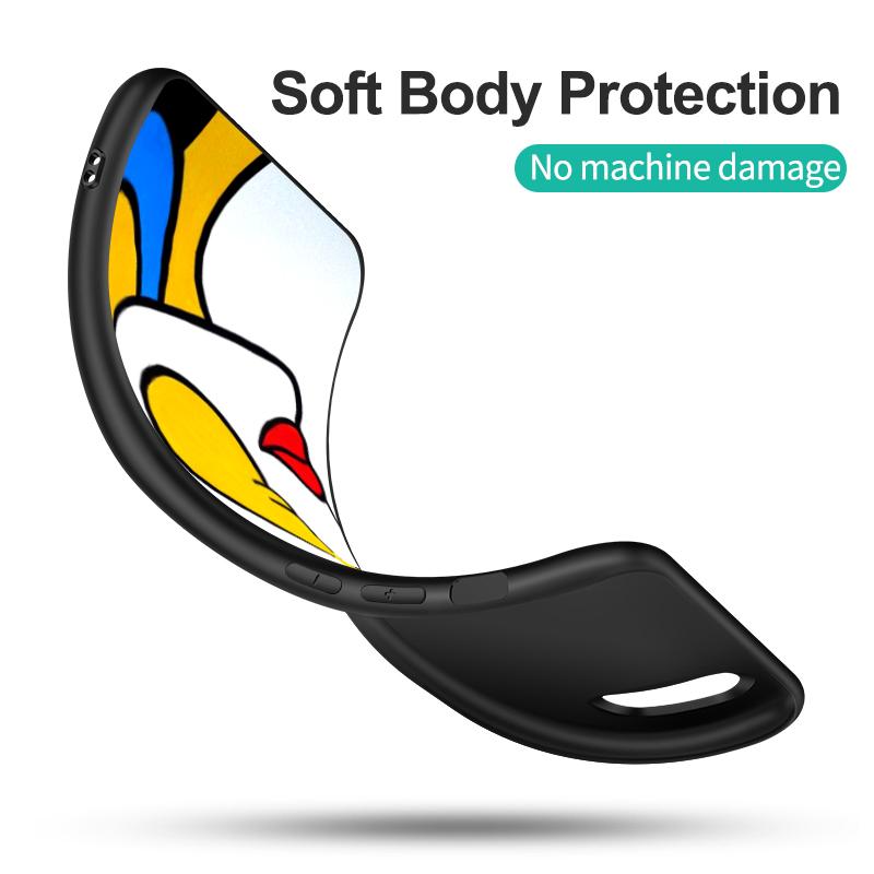 Black Tpu Case For Samsung Galaxy A03 SM-A035 A03 Core A03S A13 A23 LTE A33 A53 A73 4G 5G Picasso Abstract Art Painting