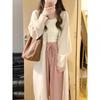 Autumn and Winter In The Long Section Sweater Jacket Loose Lazy Wind Design Sense of Leisure Temperament Niche Knitted Cardigan Female