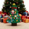 DIY Felt Christmas Tree for Toddlers Wall Hanging Christmas Tree Kit Interactive Kids DIY Crafts for Holiday Party Supplies