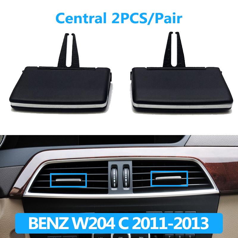 Console AC Air Vent Grille Clip Slider Repair Kit For Mercedes Benz W204 C Class C180 C200 220 230 260 280 300 350