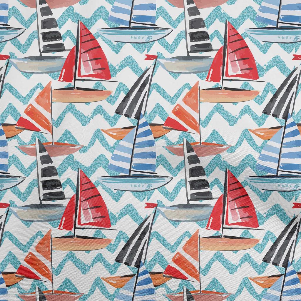 oneOone Cotton Flex Beige Fabric Beach Fabric For Sewing Printed Craft Fabric By The Yard 40 Inch