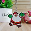 Christmas Keychain Christmas Decoration Santa Claus Elk Snowman Keychain New Year Decoration 2021 Children's Gift Key Ring Chris