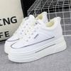 Fashion Women Winter Platform Sneakers Warm Fur Plush Insole Women Chunky Shoes Lace-up Tennis Shoes Woman Mujer 8CM Cotton Shoes