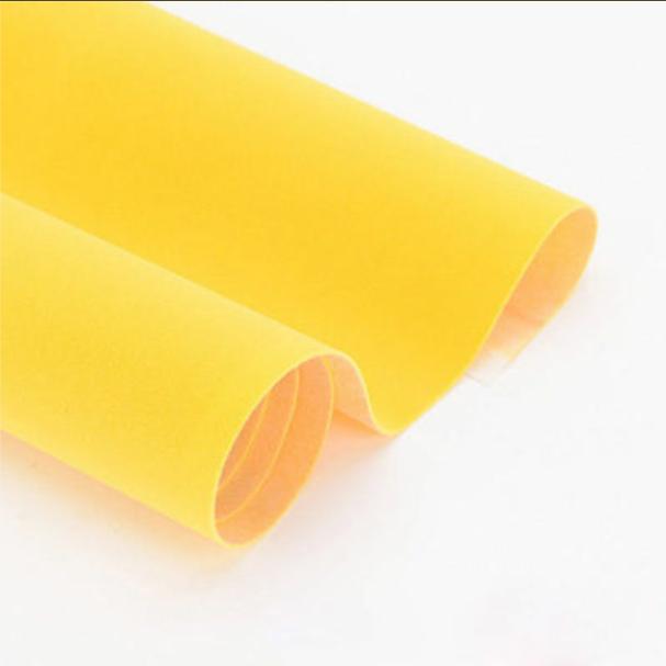 5PCS/PACK Sticky Back Self Adhesive Sheet Felt Velvet Velour Fabric Craft Sticker 14x20cm