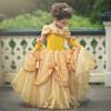 Girls' Belle Princess Cosplay Dress - Formal Halloween & Christmas Outfit