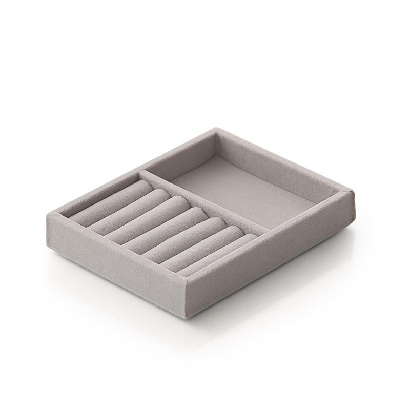 Jewelry Organizer Dresser Drawer Inside Compartment Velvet Fabric Necklace Earrings Rings Jewelry Jewelry Tray