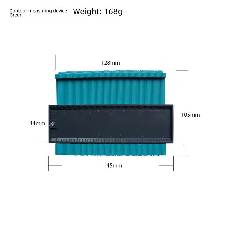 Multifunctional Contour Gauge: Irregular Shape Profiling Tool for Precise Woodworking