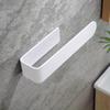 1pcs Wall Mounted Self-adhesive Towel Holder,  Drain Rack And Hook, Multifunctional Bathroom Kitchen Organizer, Home Supplies