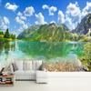 3D Murals Modern Nature Landscape Wallpaper Lake Forest Wall Cloth Living Room TV Background Wall Murals