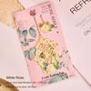 Pendant Hollow Bookmark Chinese Style Floral Painting Bookmark Retro Metal Bookmark  Student