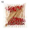 Salad Sandwich Toothpicks Food Fruit Cocktail Decor Bamboo Picks Handmade Toothpicks Fruit Sticks