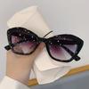 Fashion Cat Eye Sunglasses for Women Vintage Shades UV400 Brand Designer Trendy Eyewear for Lady