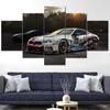 No Framed Canvas 5Pcs GTE Racing Sports Cars Wall Art Posters Pictures Paintings Home Decor for Living Room Decoration