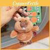 Hugging Hoodie Carrot Carrot Marmot Cartoon Plush Keychain Cute Pendant Doll